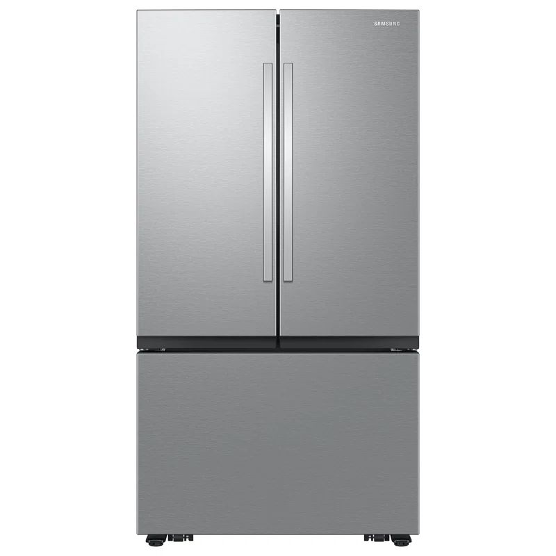 Samsung 32 cu. ft. Mega Capacity 3-Door French Door Refrigerator with Dual Auto Ice Maker | Wayfair North America