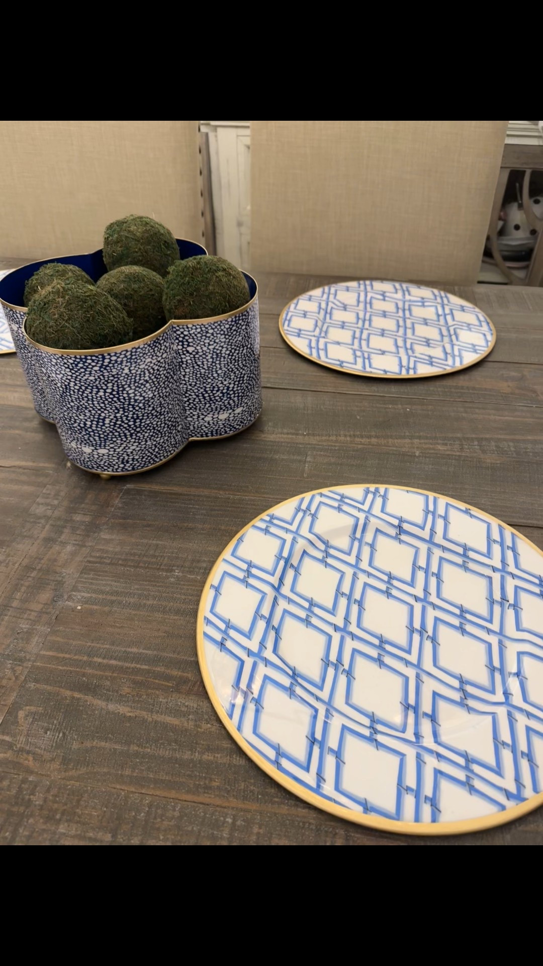 Give me all
The blue and white !!! 

#LTKHome