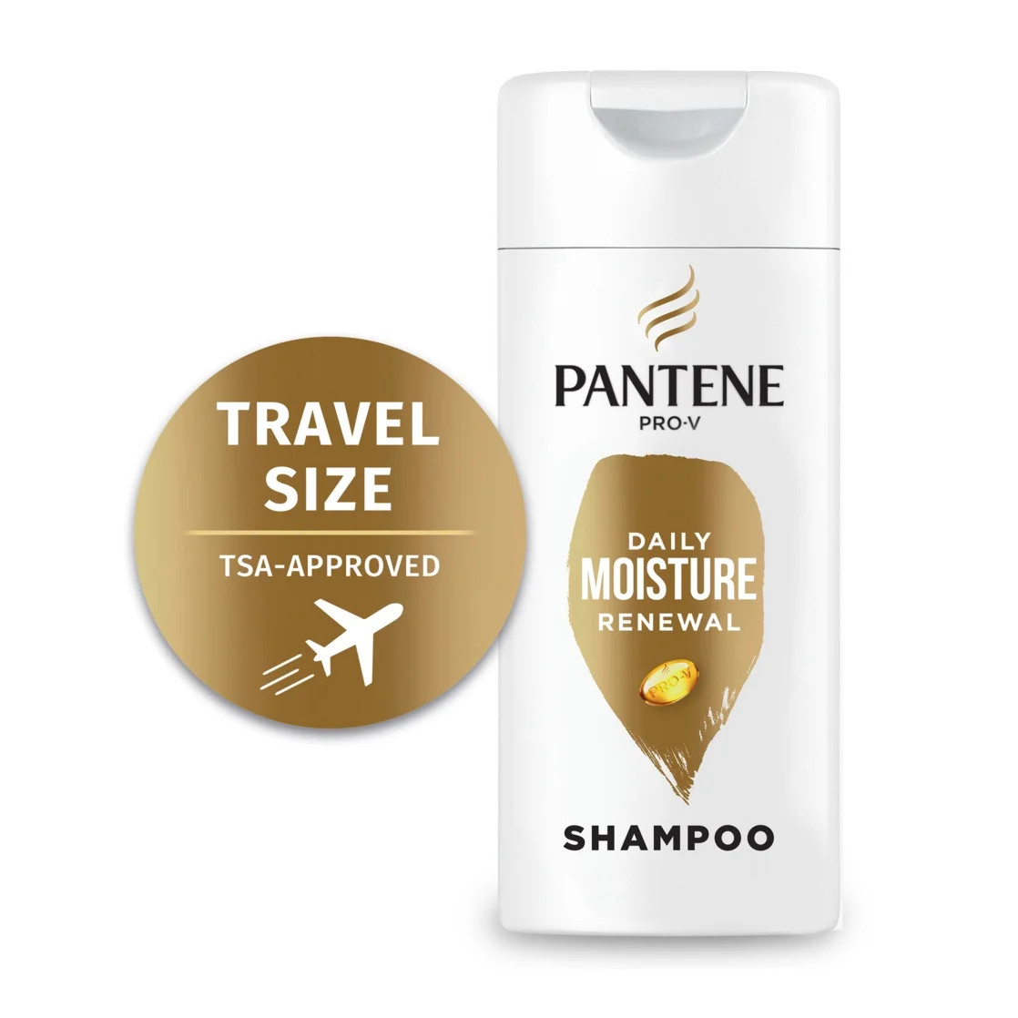 Pantene Pro-V Shampoo, Daily Moisture Renewal, for All Hair Types, 3.38 fl oz | Walmart (US)