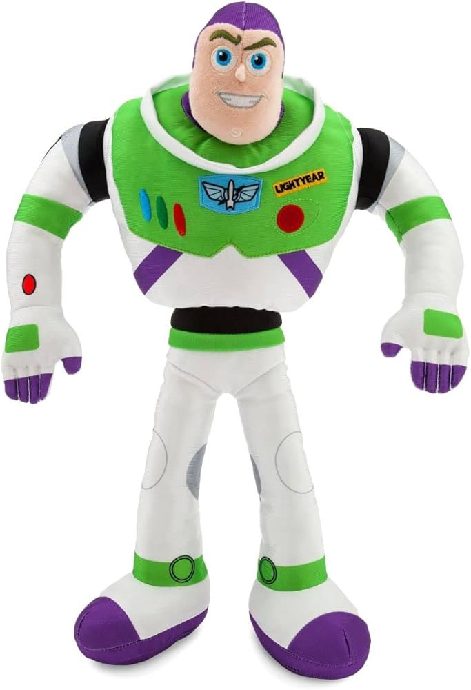 Disney Store Official Toy Story Plush, Buzz Lightyear, Iconic Cuddly Toy Character with Embroider... | Amazon (US)