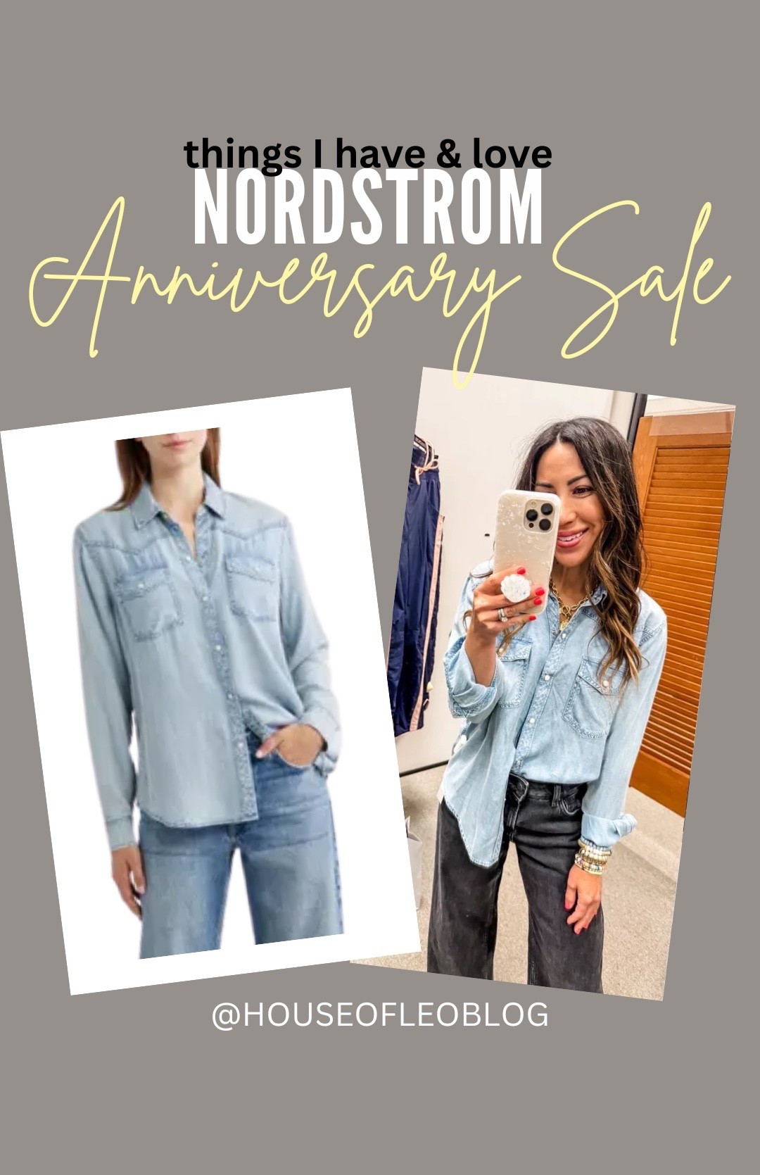 Small denim shirt. Chambray shirt. Rails. Nordstrom sale. Nsale

#LTKOver40 #LTKSaleAlert