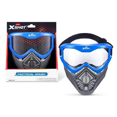 XSHOT Battle Mask by ZURU: Toy Blasters Accessory, Plastic Material, Manual Power Source | Target