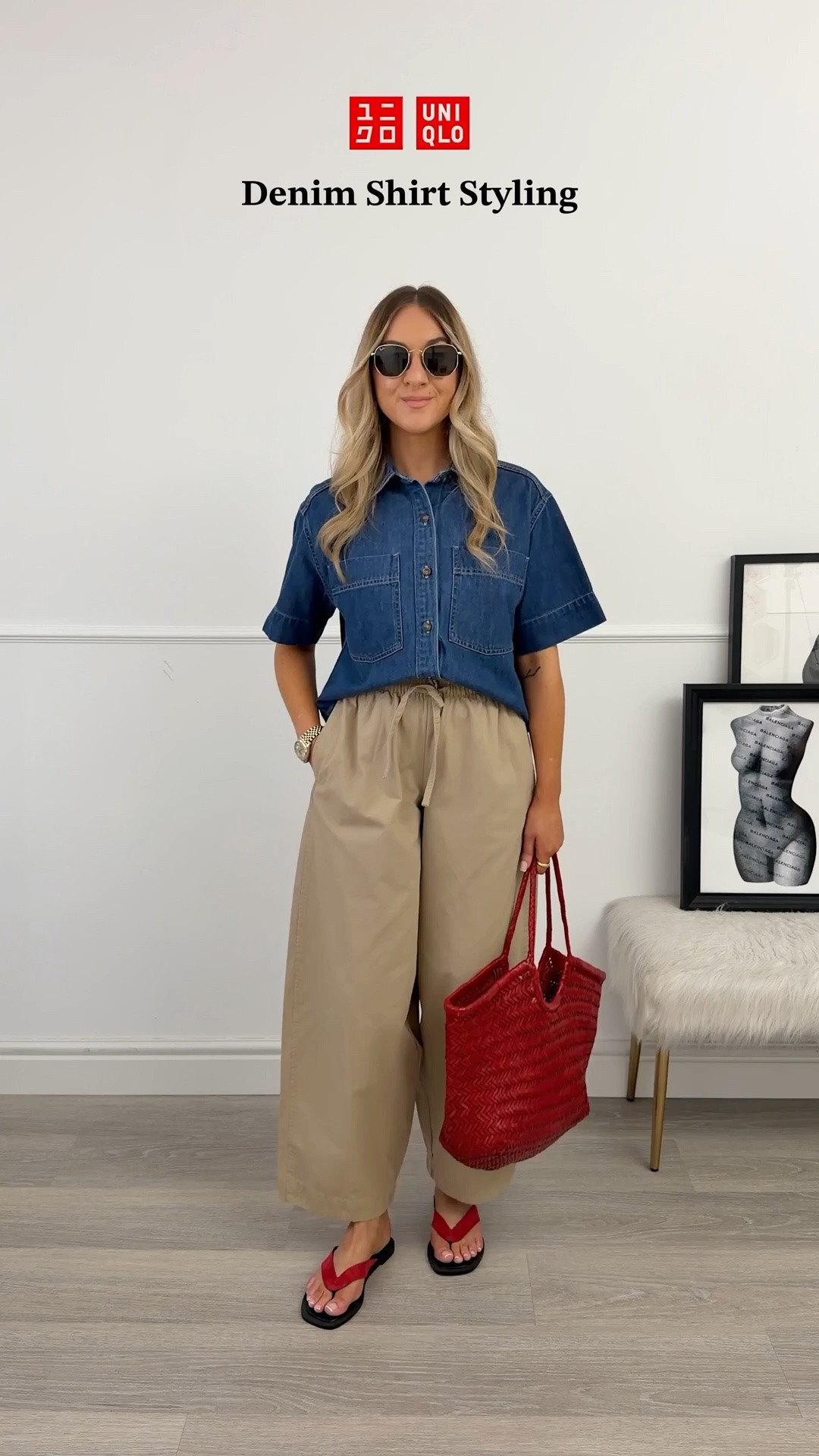 Denim shirt styling

#LTKjeans #LTKsale #LTKstyletip