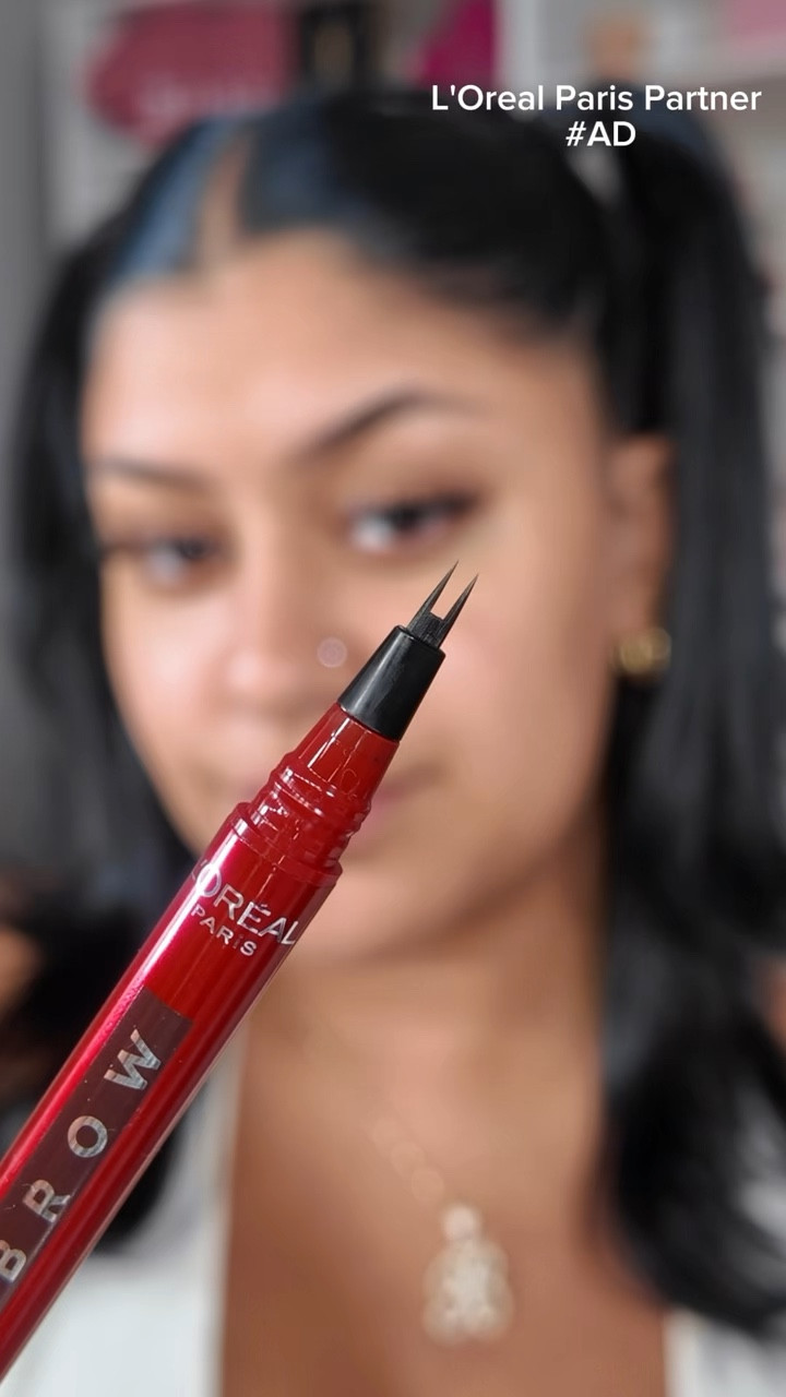 #AD #LOrealParisPartner i get the most questions on my brow routine so here’s how i make sure i get a sharp, clean brow everytime 🤭🤭 @lorealparis @target #LOrealParisMakeup #LOrealFauxBrow #TargetPartner #Target 