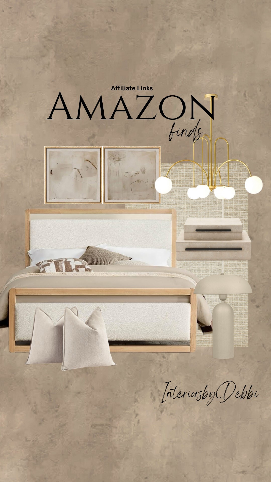 Amazon Finds
Area rug, bed, pillows, chandelier, framed art, transitional home, modern decor, amazon find, amazon home, target home decor, mcgee and co, studio mcgee, amazon must have, pottery barn, Walmart finds, affordable decor, home styling, budget friendly, accessories, neutral decor, home finds, new arrival, coming soon, sale alert, high end look for less, Amazon favorites, Target finds, cozy, modern, earthy, transitional, luxe, romantic, home decor, budget friendly decor, Amazon decor #amazonhome #founditonamazon

#LTKSeasonal #LTKHome #LTKSummerEdit