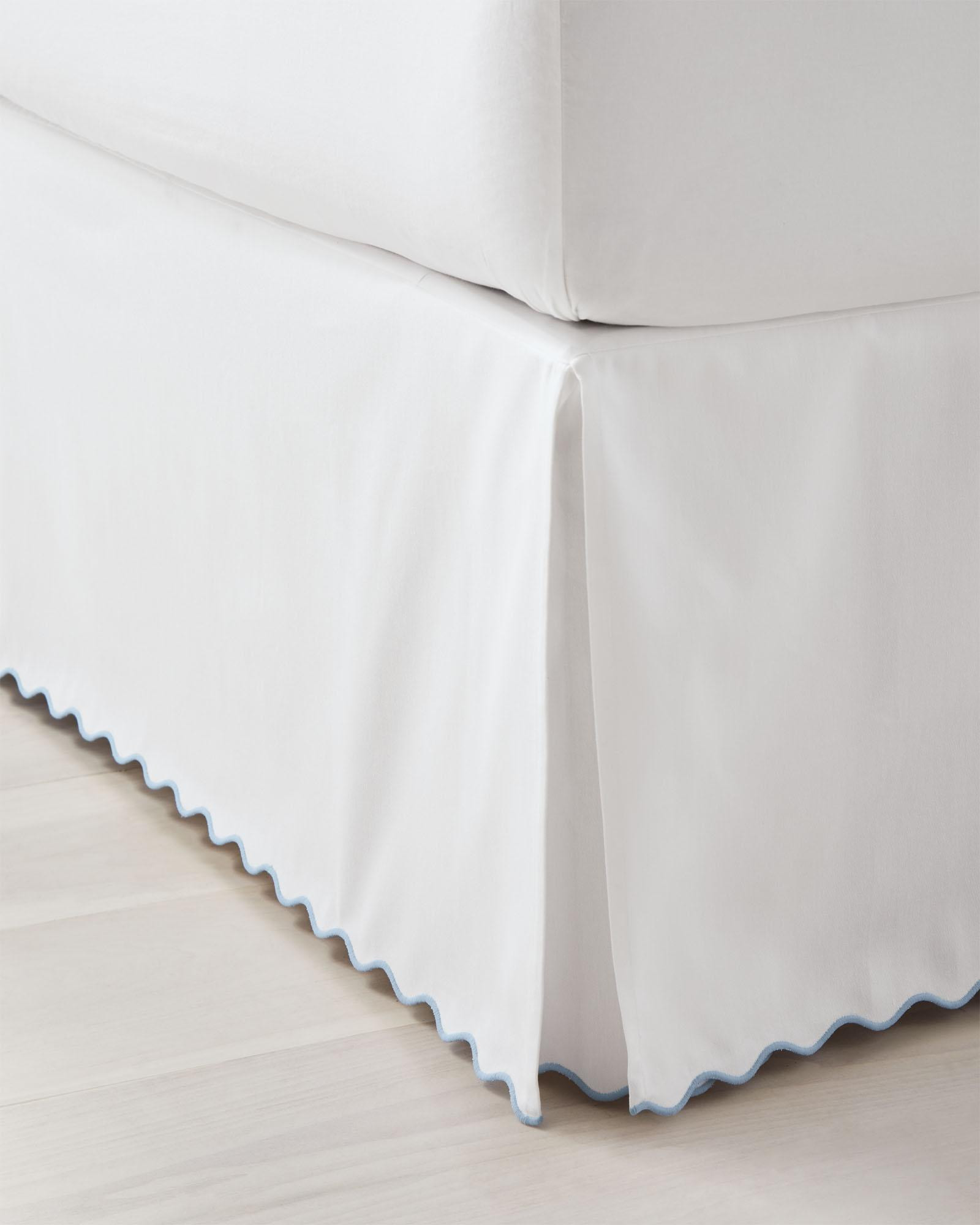 Wave Bedskirt | Serena and Lily