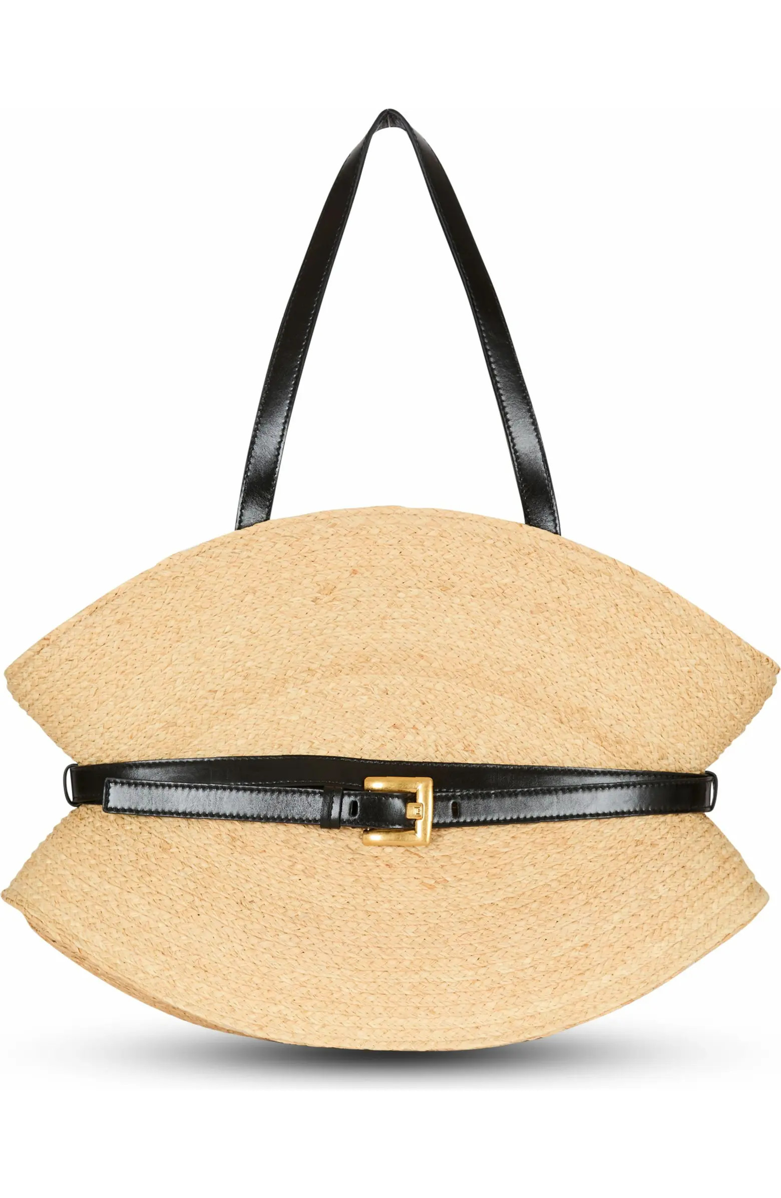 Shuffle Medium Bag In Raffia | Nordstrom