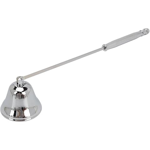 GOSGOONE Candle Snuffer, Elegant Candle Extinguisher with Long Handle, Hinged Candlesnuffers Wick... | Amazon (US)