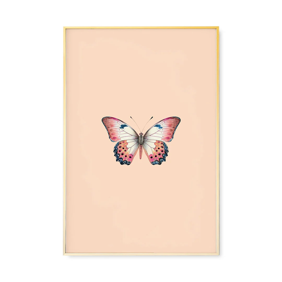 Joie du Papillon VI | High-End Modern Butterfly Wall Art | Urban Garden Prints