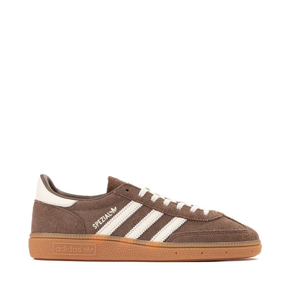 Womens adidas Handball Spezial Athletic Shoe - Earth Strata / Off White / Gum | Journeys
