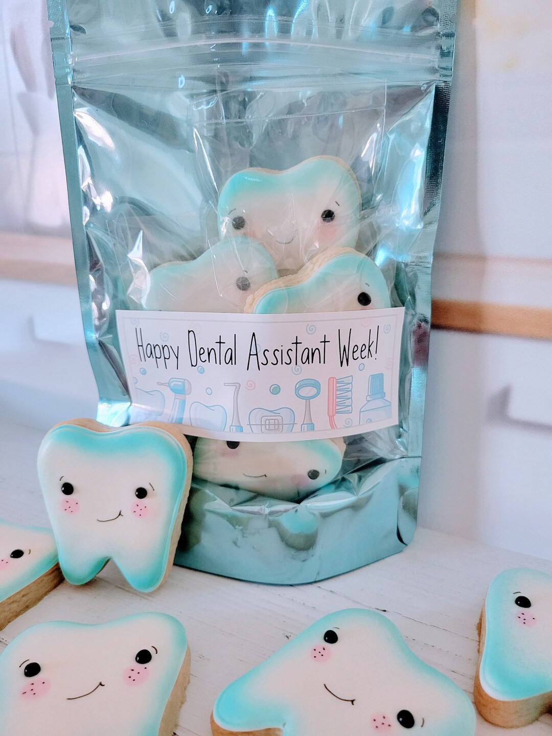 Dental Cookies  Gift Bags for Hygienist Assistant Dentist - Etsy | Etsy (US)