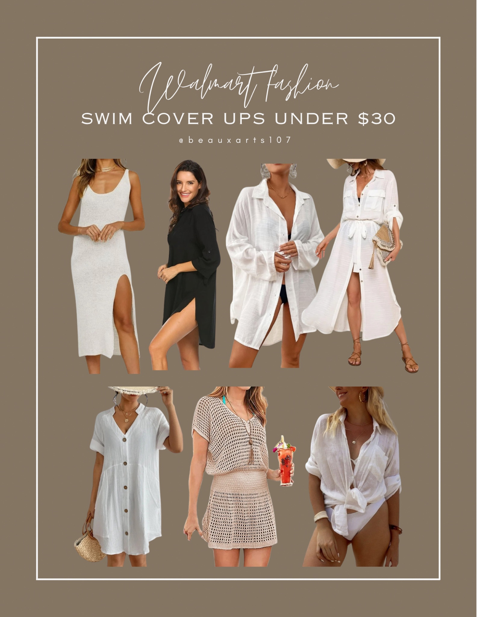 Here’s more of my swim cover up picks all under $30!!! @walmartfashion 

#walmartpartner #walmartfashion

#LTKFindsUnder50 #LTKSaleAlert #LTKSwim