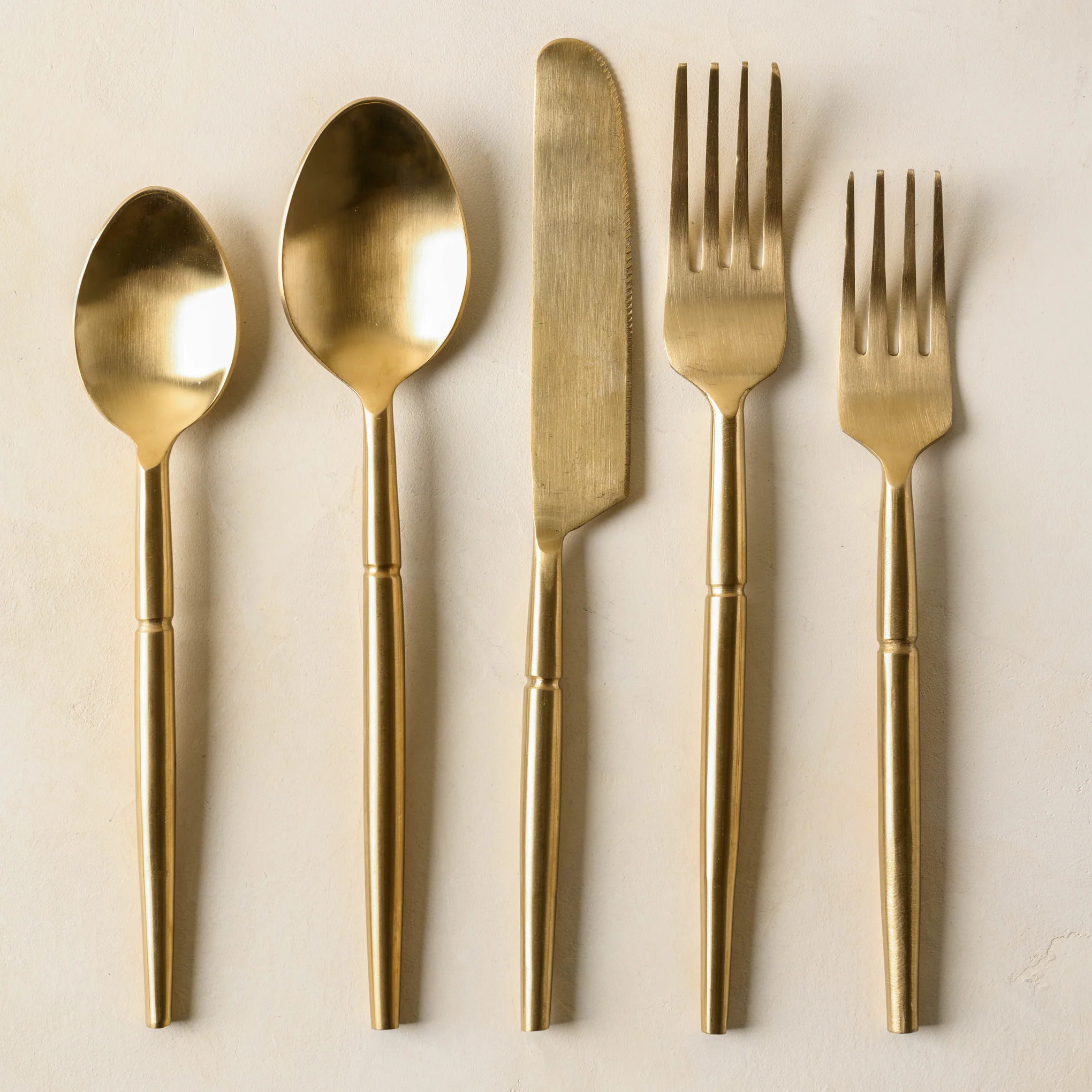 Antique Gold Flatware (Set of 5) | Magnolia