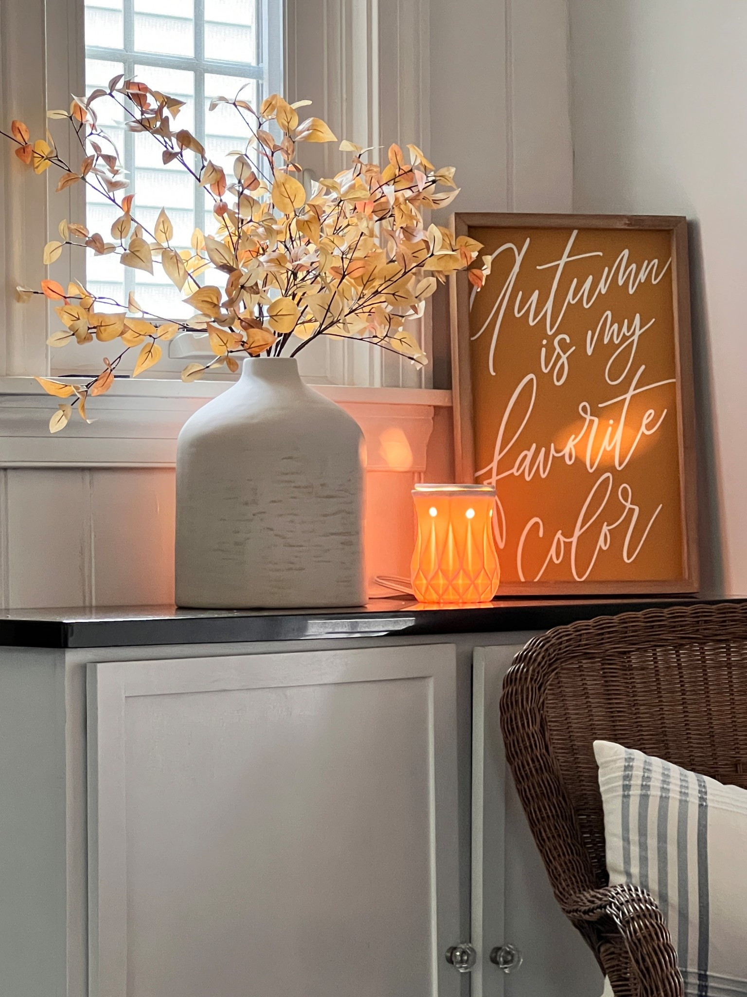 Fall faux leaves 

#LTKSeasonal #LTKFallSale #LTKFindsUnder50