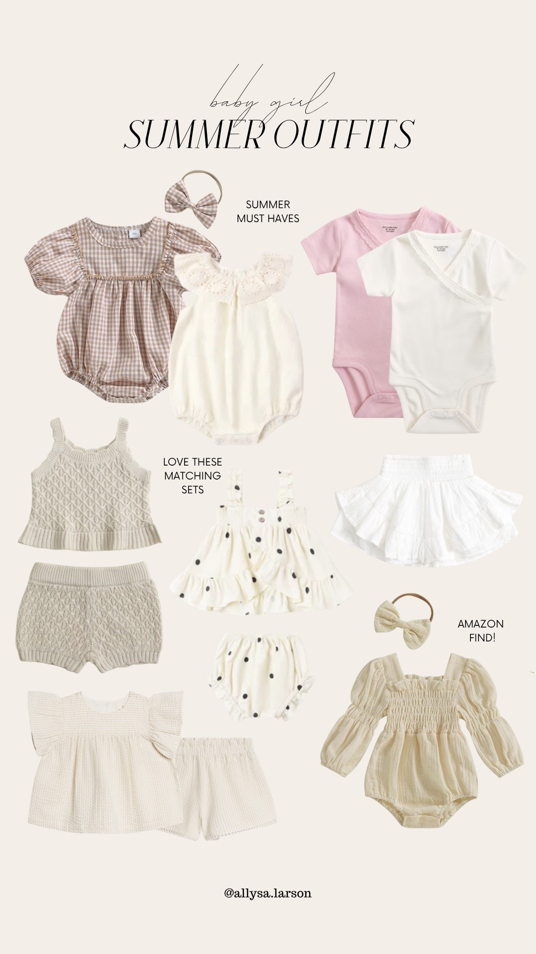 Sharing some of my favorite baby girl outfits for summer

#LTKmomlife #LTKBaby #LTKKids