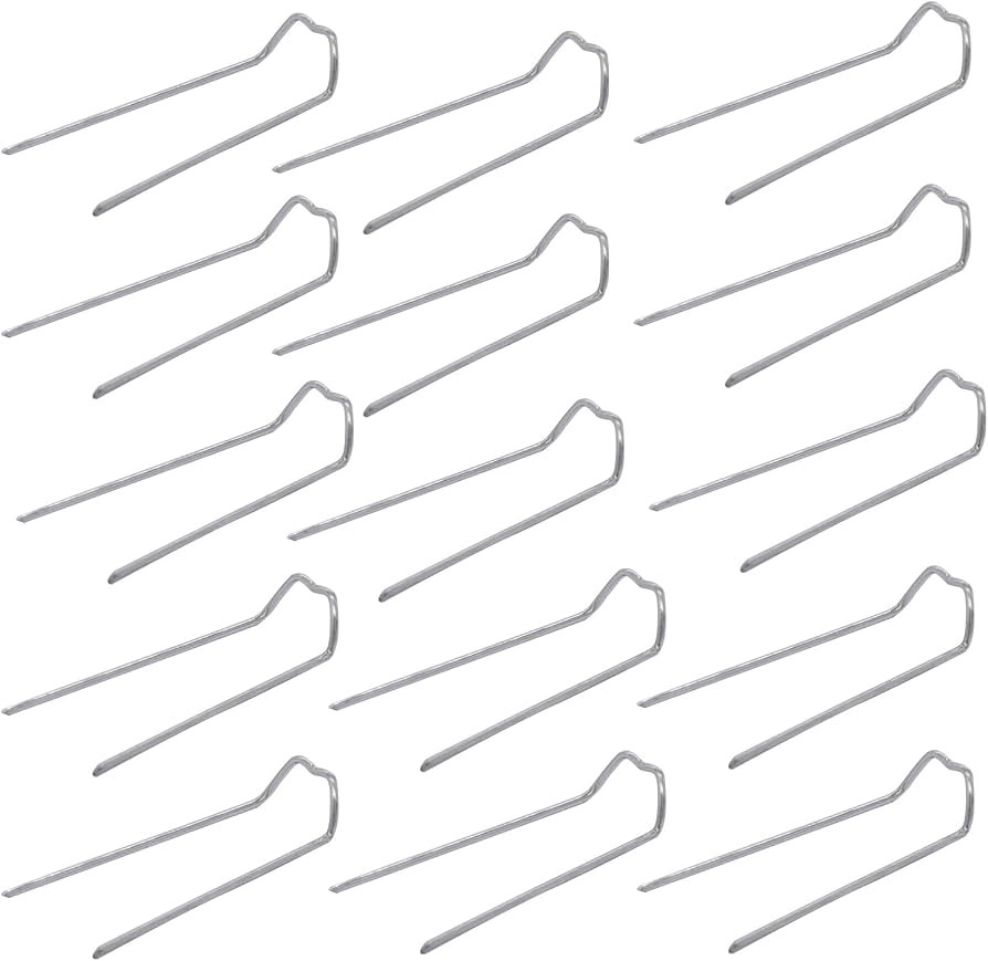 100 Pieces Floral Pins, 1.7 Inch Floral U-Pins Small Craft Plant Pin Greening Fern Clips for Flor... | Amazon (US)