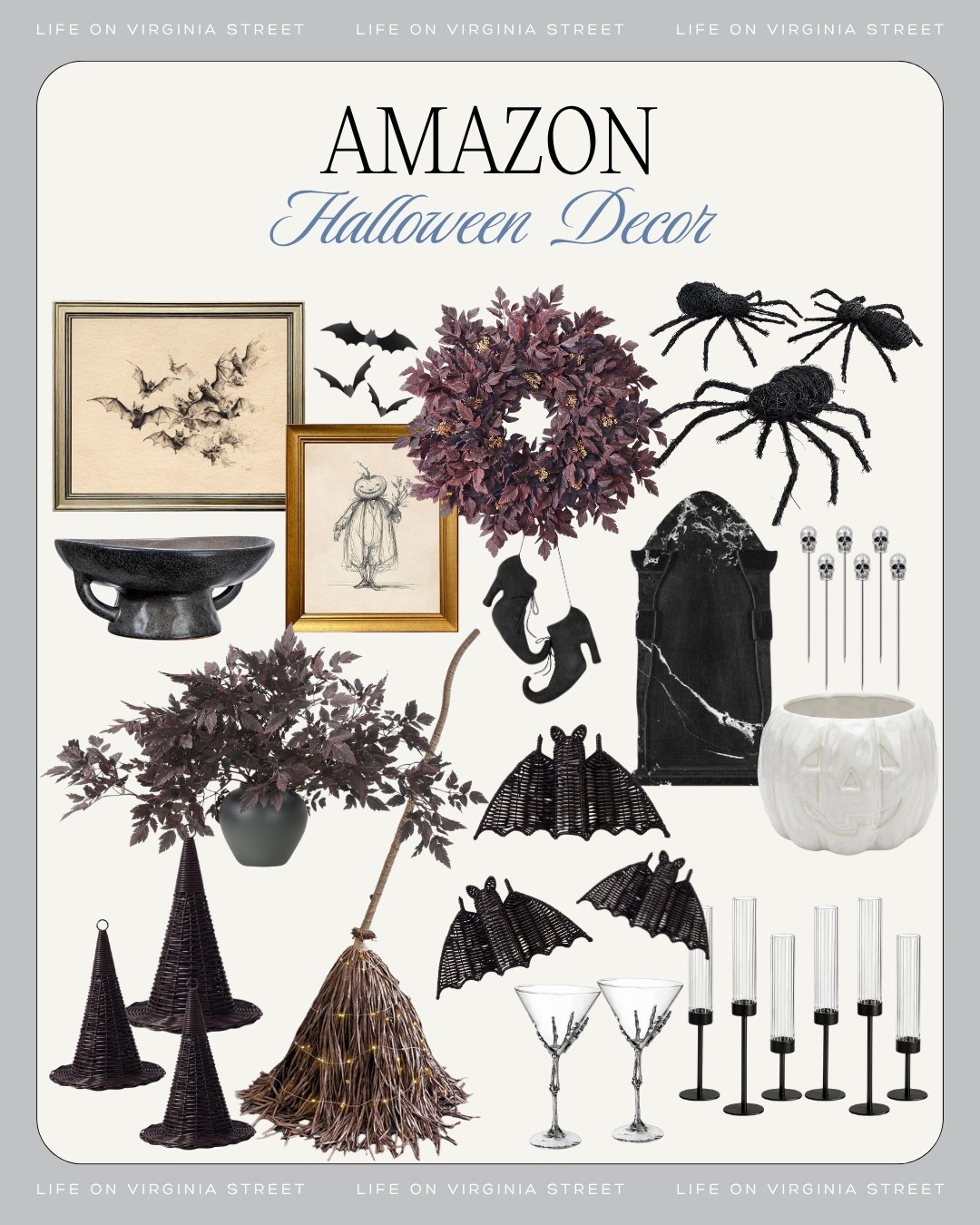 Amazon Halloween Decor! 🖤

Amazon Halloween decor, Amazon Halloween decorations, Amazon Halloween finds, Amazon Halloween home decor, Amazon Halloween outdoor decor, Halloween decor 2026, Halloween decorations, Halloween home decor, indoor Halloween decorations, outdoor Halloween decorations, Halloween decorating ideas, Halloween living room decor, Halloween porch decor, Halloween mantel decor, Halloween entryway decor, Halloween table decor, Halloween party decorations, Halloween wreath, Halloween garland, Halloween string lights, Halloween candles, flameless candles, floating candles, Halloween lanterns, lighted Halloween decorations, ghost decorations, light up ghosts, skeleton decorations, pumpkin decorations, jack o lanterns, bat decorations, spider web decorations, witch decorations, skull decorations, Halloween throw pillows, Halloween pillow covers, Halloween throw blankets, Halloween doormat, Halloween table runner, ceramic pumpkins, black pumpkins, vintage Halloween decor, spooky Halloween decor, neutral Halloween decor, affordable Halloween decor, Halloween decor on a budget, Halloween decor finds