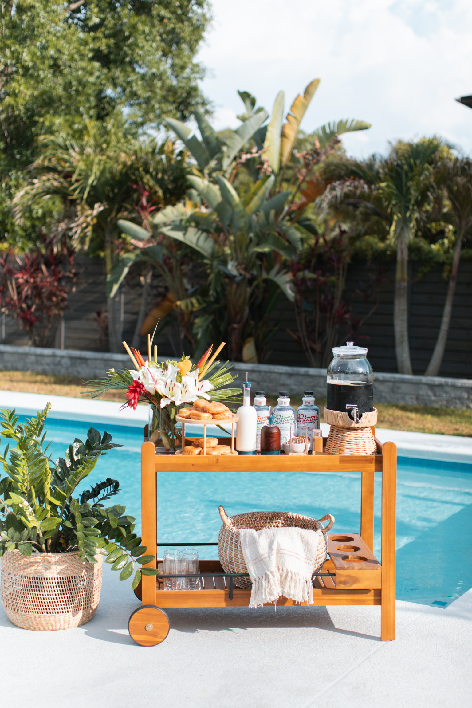 This outdoor bar cart is officially putting me in spring hosting mode! Just add your favorite drinks and snacks, and you’ve got the perfect setup for a day outside. 

 #LTKSpringSale #LTKSeasonal #LTKHome