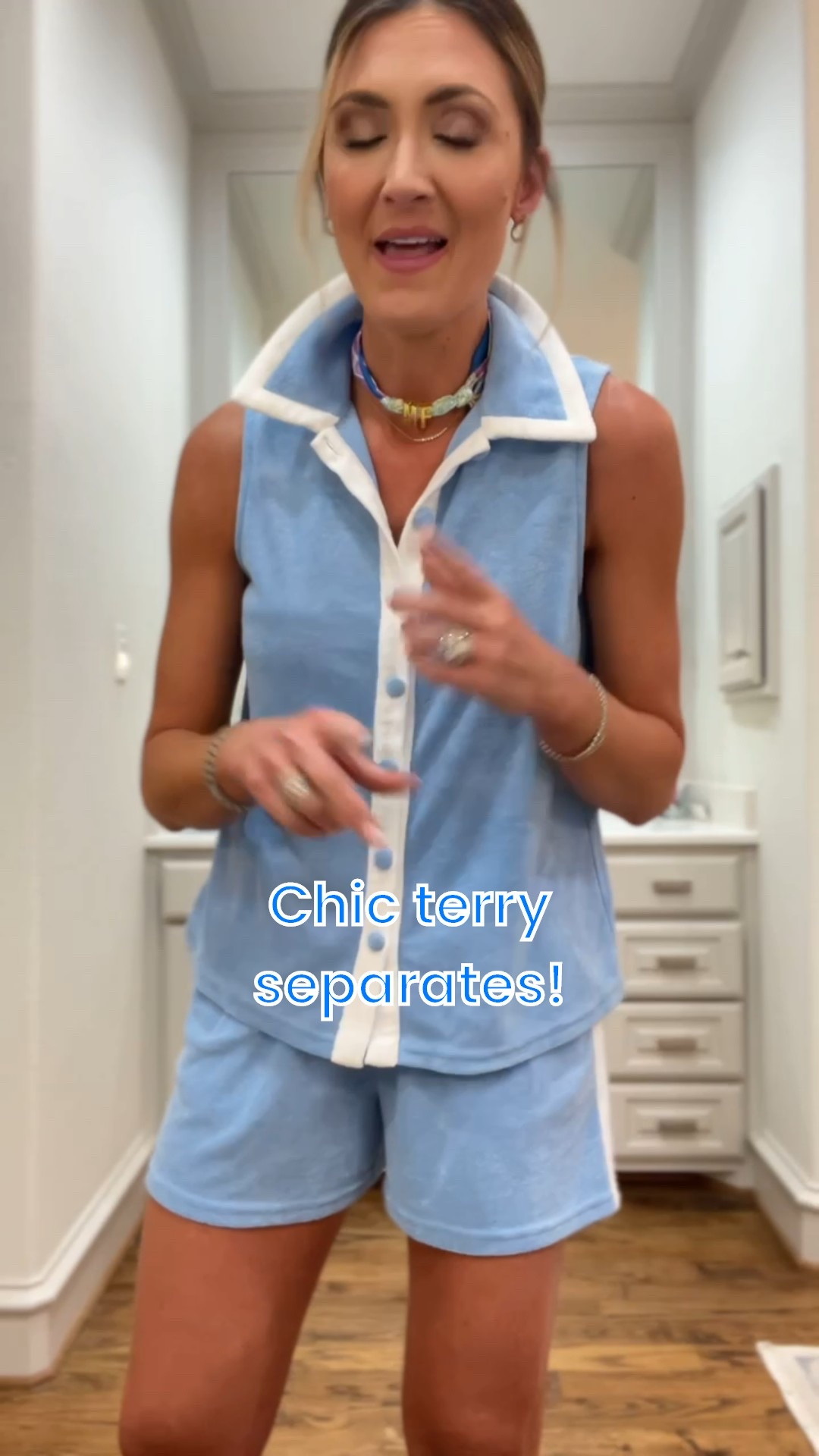 The best swim cover or casual summer outfit! These terry separates are chic, fit well and are so affordable! 

#LTKSeasonal #LTKSwim #LTKFindsUnder50