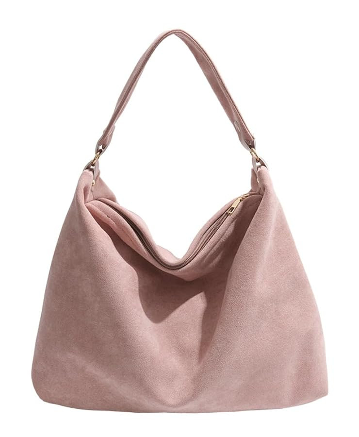 Suede Hobo Bag for Women Elegant Shoulder Bag Handbags Satchel Casual Work Purses 2025 | Amazon (US)