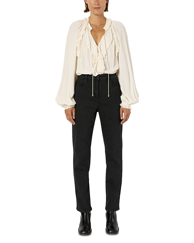 Gerard Darel Carmen High Rise Jeans in Black | Bloomingdale's (US)