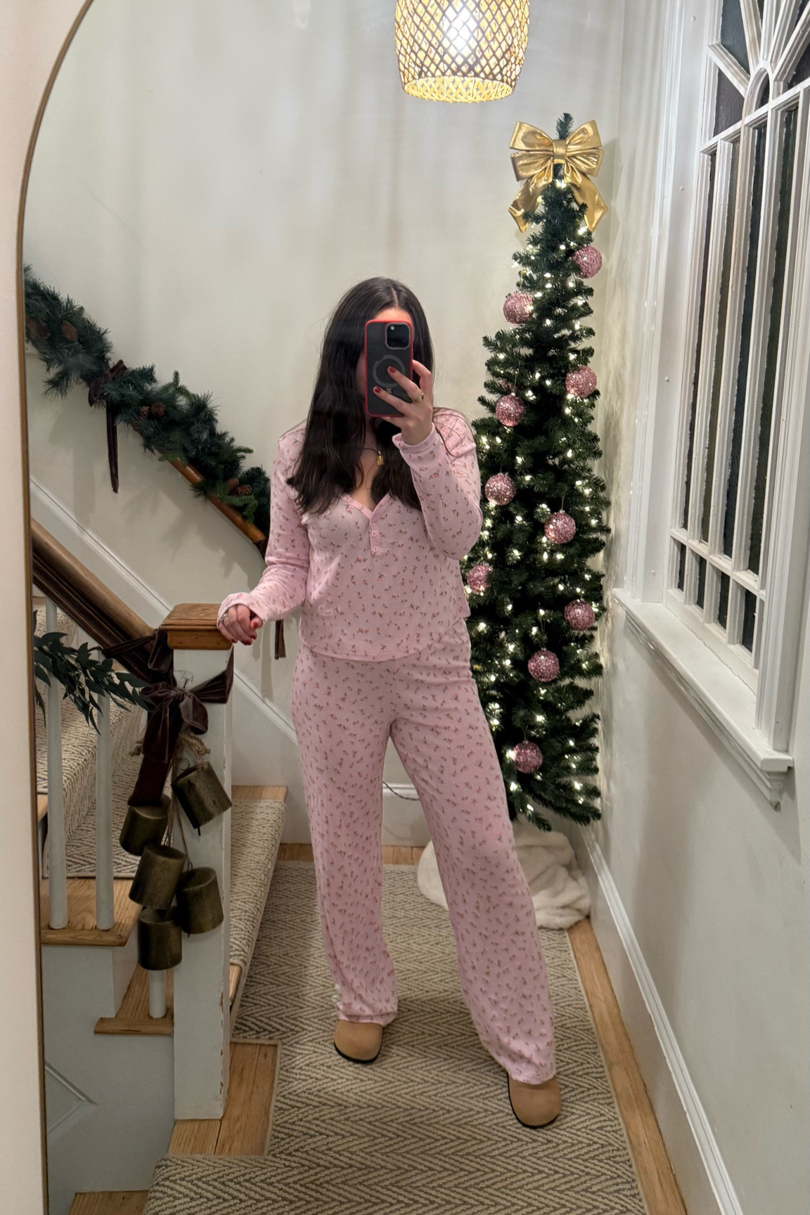 Walmart pajamas. Pink pajama set. 

#LTKFindsUnder50 #LTKFindsUnder100 #LTKStyleTip