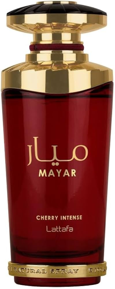 Lattafa Mayar Cherry Intense for Unisex Eau de Parfum Spray, 3.4 Ounce / 100 ml | Amazon (US)