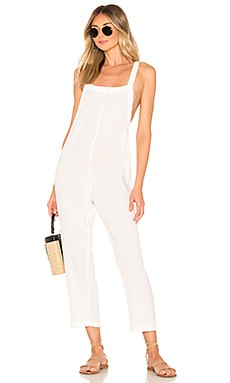 MIKOH Sayama Jumpsuit in Bone from Revolve.com | Revolve Clothing (Global)