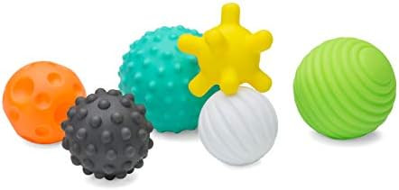 Infantino Textured Multi Ball Set - Textured Ball Set Toy for Sensory Exploration and Engagement ... | Amazon (US)