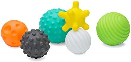 Infantino Textured Multi Ball Set - Textured Ball Set Toy for Sensory Exploration and Engagement ... | Amazon (US)