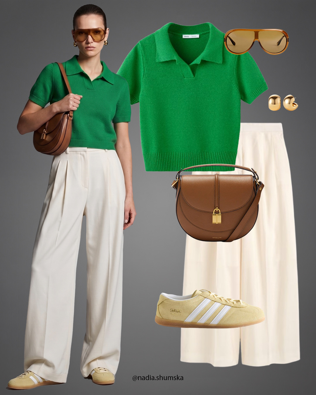 Cream trousers: summer edition✨ #LTKStyle #SummerOutfit #LTKsummer #LTKstyletip 

 