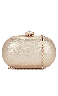 olga berg Marta Metallic Clutch in Gold from Revolve.com | Revolve Clothing (Global)