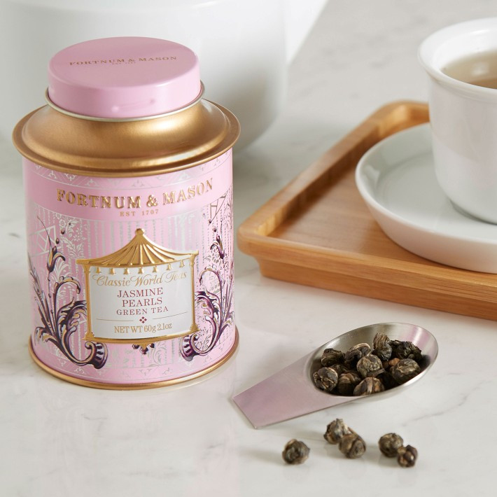 Fortnum & Mason Jasmine Loose Leaf Green Tea Pearls | Williams-Sonoma