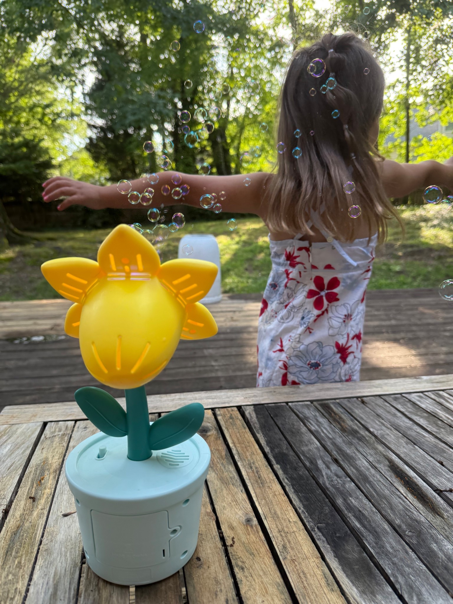 The ultimate summer toy! 🎶☀️ This bubble maker plays music and blows nonstop bubbles—aka hours of outdoor fun for the kids!#bubbles #summeractivities

#LTKSummerEdit #LTKHome #LTKKids