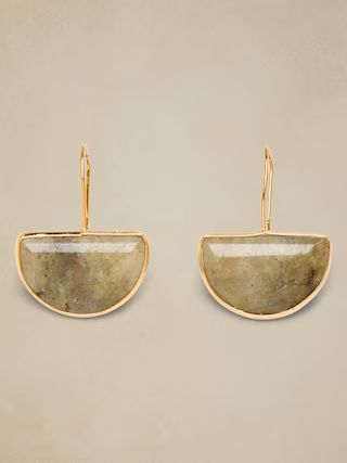 Crescent Stone Drop Earrings | Banana Republic Factory