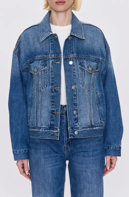 Pistola Harley Denim Jacket in Roulette at Nordstrom, Size X-Small | Nordstrom