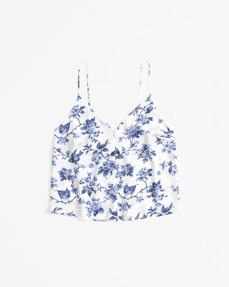 Women's Satin Sleep Cami | Women's Intimates & Sleepwear | Abercrombie.com | Abercrombie & Fitch (US)