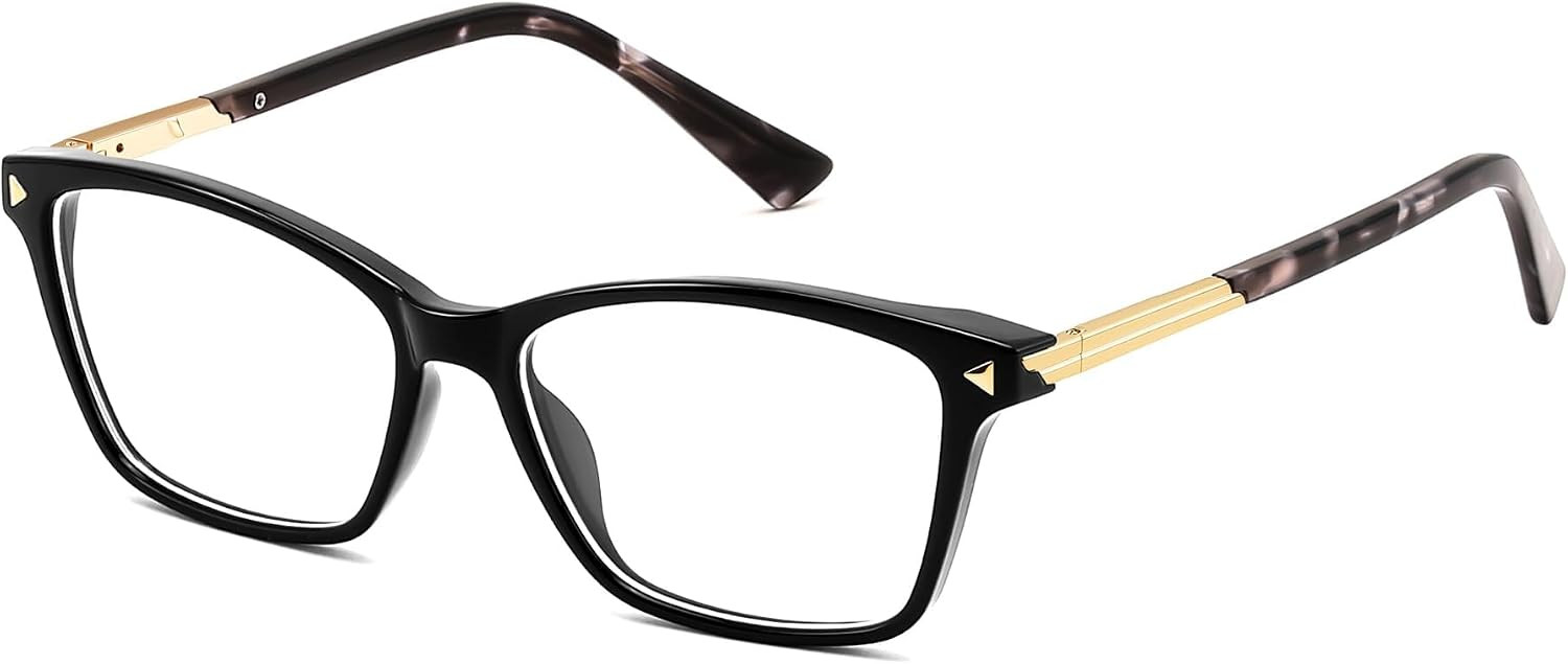 FEISEDY Square Computer Blue Light Glasses Women Men, Comfortable B0370 | Amazon (US)