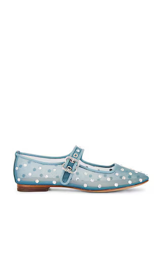 Sam Edelman Michaela Shine Flat in Blue. - size 7.5 | Revolve Clothing (Global)