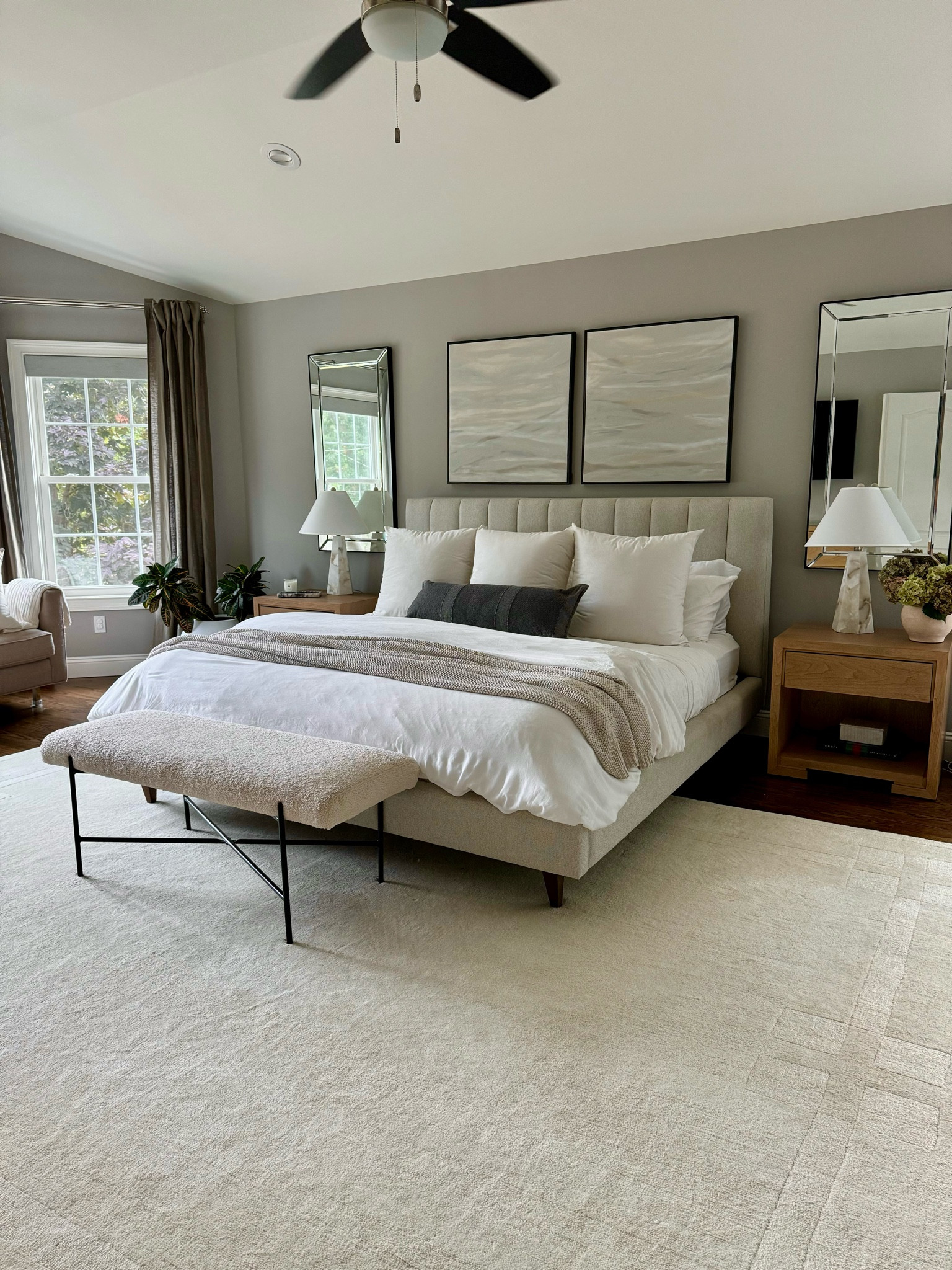 Organic modern master bedroom

#LTKOver40 #LTKHome #LTKSeasonal
