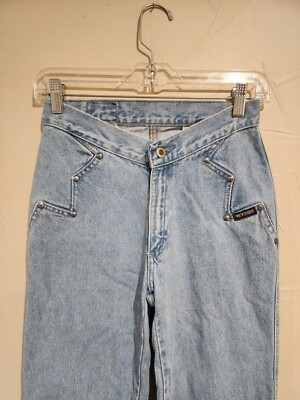 Rare Vintage Rocky Mountain Size 26/3 Bareback High Rise Mom Jeans Size Star | eBay CA