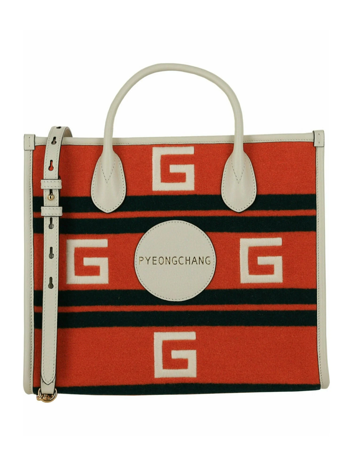 Gucci Striped Tote w/ Tags - Orange Totes, Bags - GUC1929089 | The RealReal | The RealReal