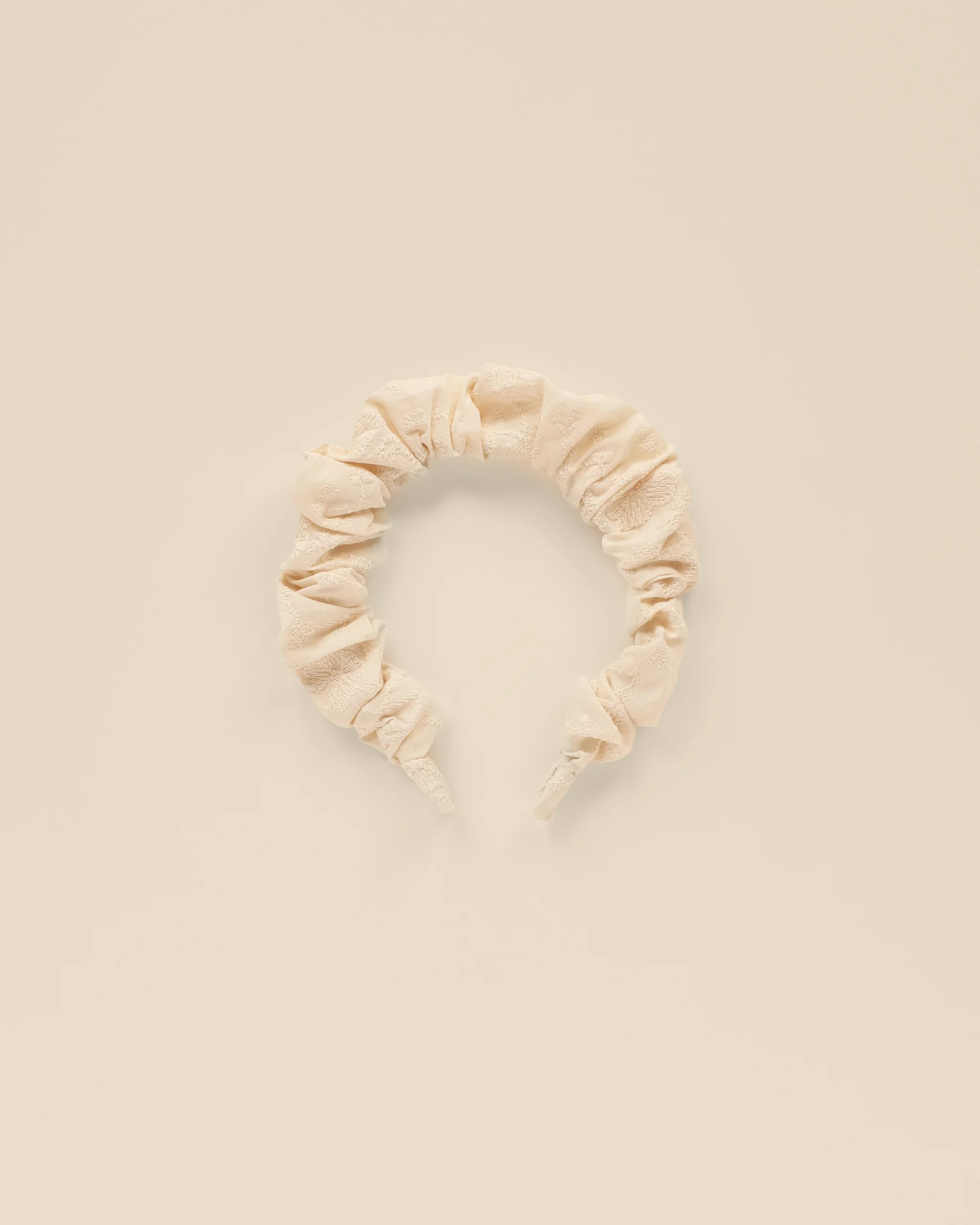 Gathered Headband || Natural | Rylee + Cru