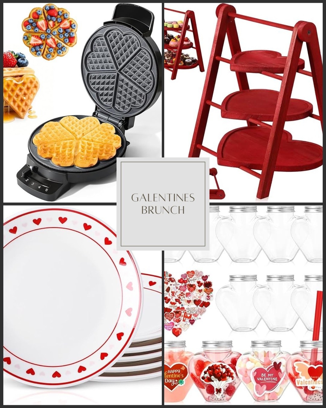 Hosting Galentine’s Brunch just got effortlessly chic 💕✨
From heart-shaped waffles that feel bakery-worthy to a stunning tiered server that turns snacks into décor, these Amazon finds make hosting feel fun—not stressful. Add festive plates, cute drink jars, and suddenly your brunch table is Instagram-ready without the extra work. If you love hosting moments that feel thoughtful, elevated, and totally shoppable… this setup is for you 💌🧇🥂
Shop everything here and host the kind of brunch your friends won’t stop talking about 💖
#GalentinesBrunch
#BrunchGoals
#HostessWithTheMostess
#BrunchInspo
#AmazonFinds
#AmazonHome
#HostingIdeas
#TablescapeInspo
#EntertainingAtHome
#HeartShapedEverything
#ValentinesDecor
#LTKHome 

#LTKFindsUnder50 #LTKfoodie #LTKSeasonal