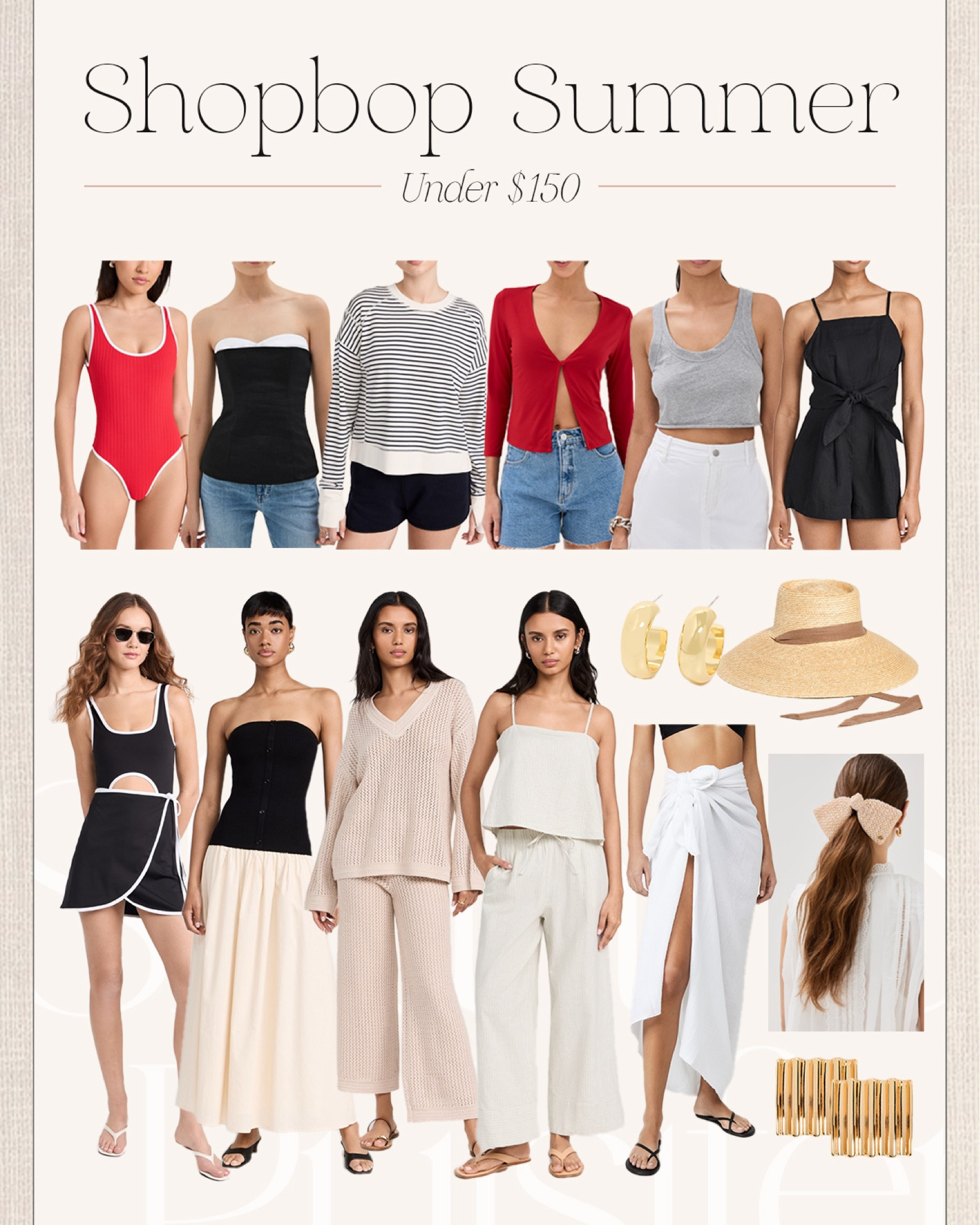 Shopbop spring and summer under $150