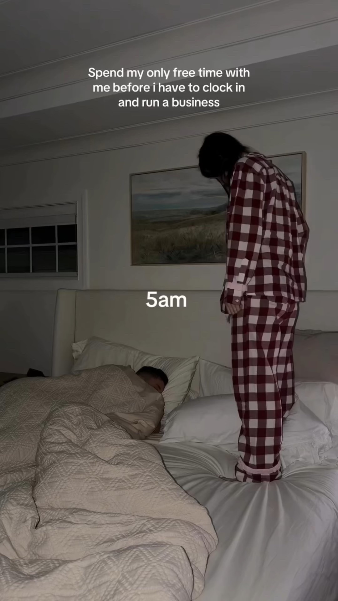 Me at 5am because i know there is no version of me that is successful running multiple businesses / having other jobs and projects without this version!!!