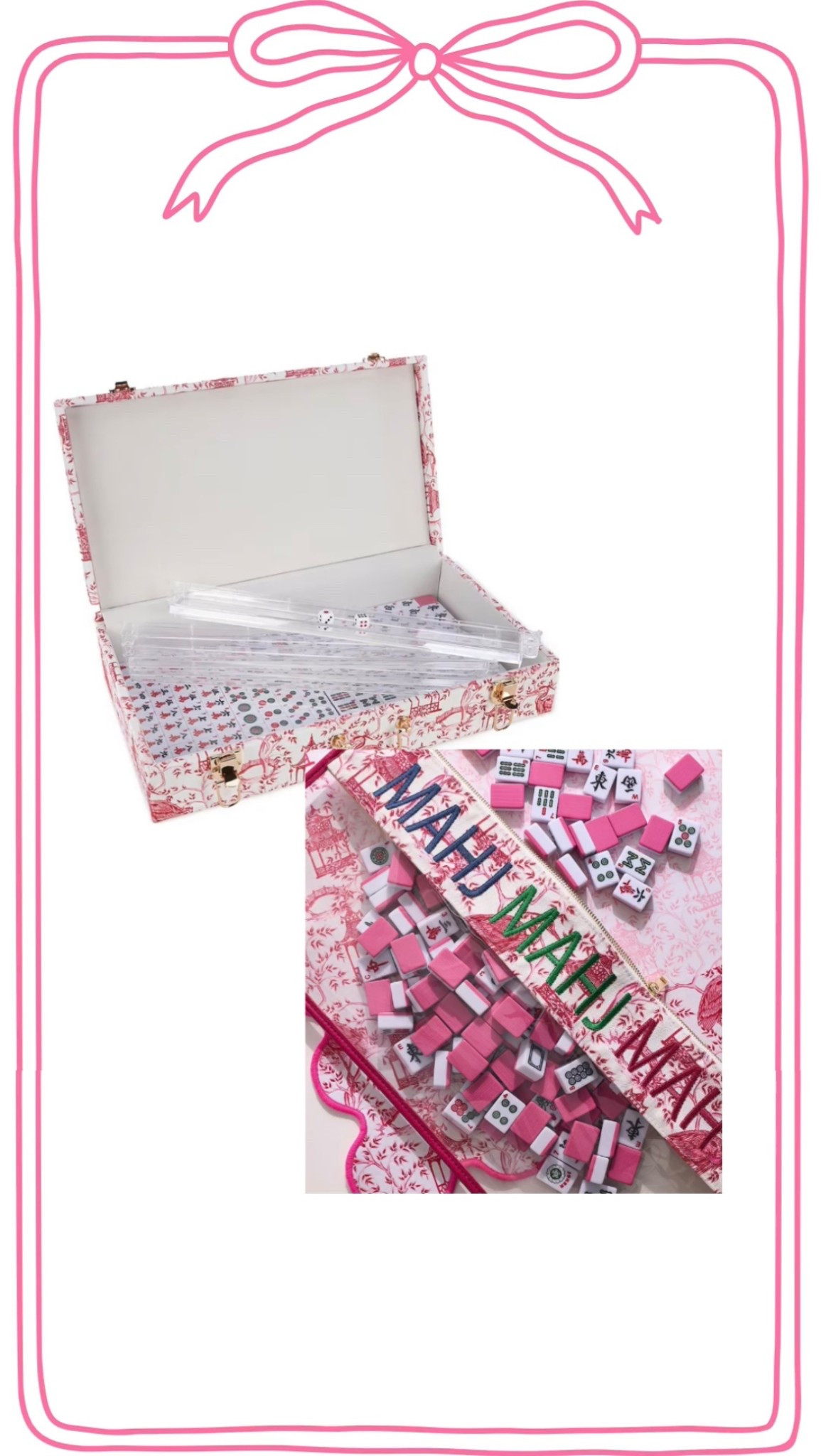 Affordable mahjong set 