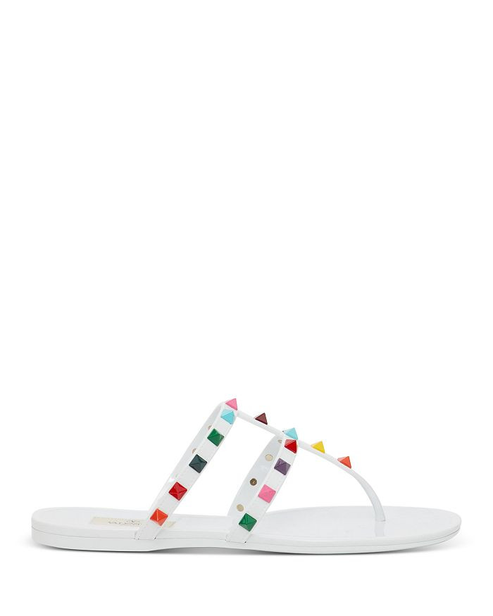 Women's Summer Rockstud PVC Thong Sandals | Bloomingdale's (US)