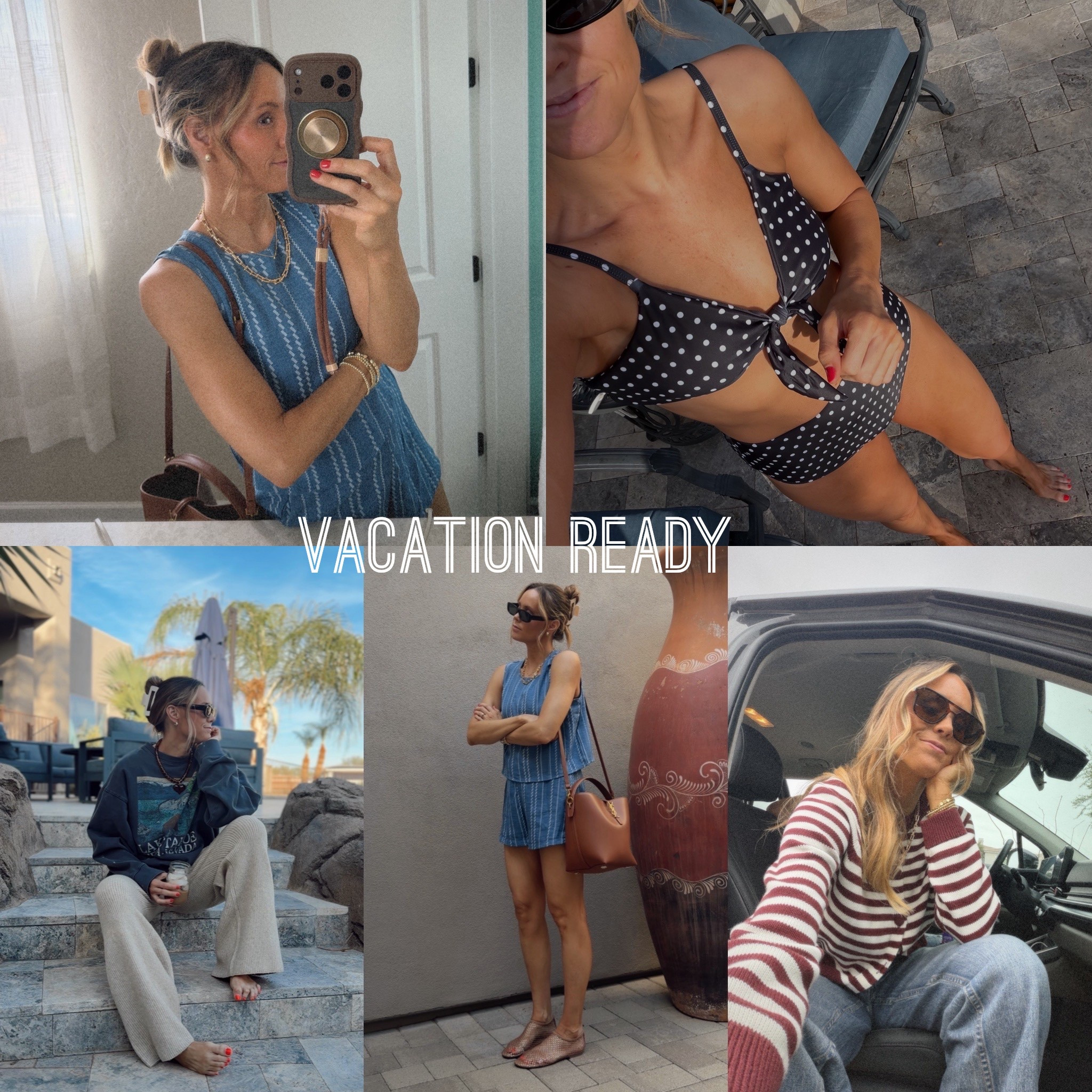 Outfits and products from our little vacation! 

#LTKdayinmylife #LTKmomlife #LTKOver40