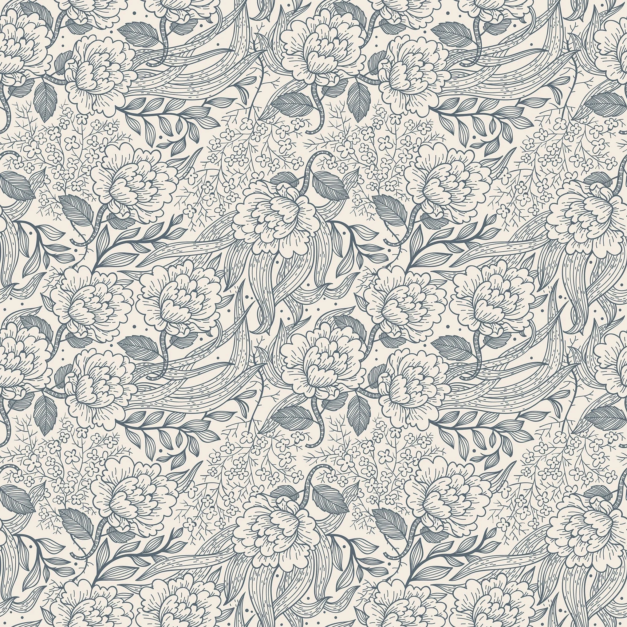 Peony in Indigo | North and Finch